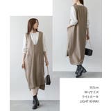 ミニ裏毛Vネックロングスウェットベスト 大きいサイズ レディース | JungleJalopy | 詳細画像30 