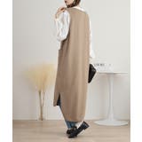 ミニ裏毛Vネックロングスウェットベスト 大きいサイズ レディース | JungleJalopy | 詳細画像38 