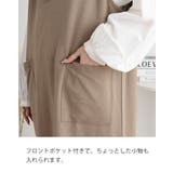 ミニ裏毛Vネックロングスウェットベスト 大きいサイズ レディース | JungleJalopy | 詳細画像5 