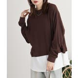 ワッフル裾切り替え長袖Tシャツ 冬 レディース | JungleJalopy | 詳細画像18 