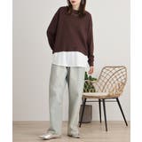 ワッフル裾切り替え長袖Tシャツ 冬 レディース | JungleJalopy | 詳細画像21 