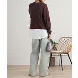 ワッフル裾切り替え長袖Tシャツ 冬 レディース | JungleJalopy | 詳細画像22 