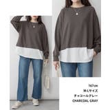 ワッフル裾切り替え長袖Tシャツ 冬 レディース | JungleJalopy | 詳細画像23 