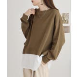 ワッフル裾切り替え長袖Tシャツ 冬 レディース | JungleJalopy | 詳細画像40 