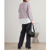 ワッフル裾切り替え長袖Tシャツ 冬 レディース | JungleJalopy | 詳細画像55 