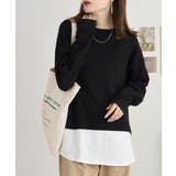 ワッフル裾切り替え長袖Tシャツ 冬 レディース | JungleJalopy | 詳細画像8 