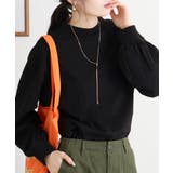 バルーンスリーブモックネックトップ レディース 大きいサイズ | JungleJalopy | 詳細画像12 