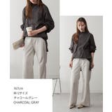 バルーンスリーブモックネックトップ レディース 大きいサイズ | JungleJalopy | 詳細画像15 