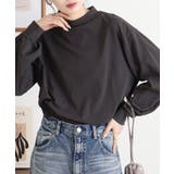 バルーンスリーブモックネックトップ レディース 大きいサイズ | JungleJalopy | 詳細画像24 