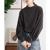 バルーンスリーブモックネックトップ レディース 大きいサイズ | JungleJalopy | 詳細画像26 