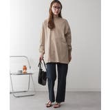 バルーンスリーブモックネックトップ レディース 大きいサイズ | JungleJalopy | 詳細画像45 