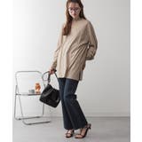 バルーンスリーブモックネックトップ レディース 大きいサイズ | JungleJalopy | 詳細画像48 