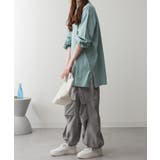 バルーンスリーブモックネックトップ レディース 大きいサイズ | JungleJalopy | 詳細画像60 