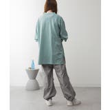 バルーンスリーブモックネックトップ レディース 大きいサイズ | JungleJalopy | 詳細画像61 