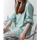 バルーンスリーブモックネックトップ レディース 大きいサイズ | JungleJalopy | 詳細画像64 