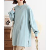 バルーンスリーブモックネックトップ レディース 大きいサイズ | JungleJalopy | 詳細画像66 