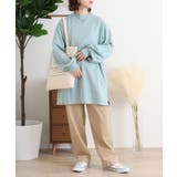 バルーンスリーブモックネックトップ レディース 大きいサイズ | JungleJalopy | 詳細画像70 