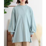 バルーンスリーブモックネックトップ レディース 大きいサイズ | JungleJalopy | 詳細画像71 