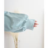 バルーンスリーブモックネックトップ レディース 大きいサイズ | JungleJalopy | 詳細画像76 