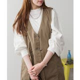 OFFWHITE | バルーンスリーブモックネックトップ レディース 大きいサイズ | JungleJalopy