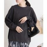 ゆったりロングスリーブカットソー レディース 大きいサイズ | JungleJalopy | 詳細画像70 