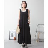 ブラ紐隠しワンピース 大きいサイズ ロング丈 | JungleJalopy | 詳細画像3 