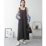 ブラ紐隠しワンピース 大きいサイズ ロング丈 | JungleJalopy | 詳細画像36 