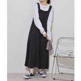 ブラ紐隠しワンピース 大きいサイズ ロング丈 | JungleJalopy | 詳細画像46 