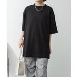 オーバーサイズコットンパネルTシャツ レディース 大きいサイズ | JungleJalopy | 詳細画像13