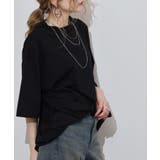 オーバーサイズコットンパネルTシャツ レディース 大きいサイズ | JungleJalopy | 詳細画像28