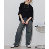 オーバーサイズコットンパネルTシャツ レディース 大きいサイズ | JungleJalopy | 詳細画像29