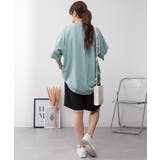 オーバーサイズコットンパネルTシャツ レディース 大きいサイズ | JungleJalopy | 詳細画像44