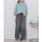 オーバーサイズコットンパネルTシャツ レディース 大きいサイズ | JungleJalopy | 詳細画像47