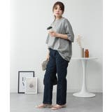 オーバーサイズコットンパネルTシャツ レディース 大きいサイズ | JungleJalopy | 詳細画像85