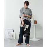 オーバーサイズコットンパネルTシャツ レディース 大きいサイズ | JungleJalopy | 詳細画像87