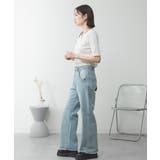 キーネックコットン5分袖トップ レディース 大きいサイズ | JungleJalopy | 詳細画像25