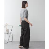 キーネックコットン5分袖トップ レディース 大きいサイズ | JungleJalopy | 詳細画像47