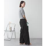 キーネックコットン5分袖トップ レディース 大きいサイズ | JungleJalopy | 詳細画像49