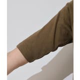 キーネックコットン5分袖トップ レディース 大きいサイズ | JungleJalopy | 詳細画像79