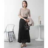 キーネックコットン5分袖トップ レディース 大きいサイズ | JungleJalopy | 詳細画像90