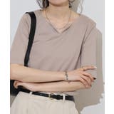 キーネックコットン5分袖トップ レディース 大きいサイズ | JungleJalopy | 詳細画像98