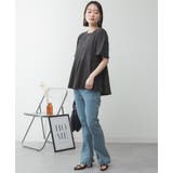 フレアヘムショートスリーブシャツ 大きいサイズ レディース | JungleJalopy | 詳細画像68 