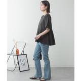 フレアヘムショートスリーブシャツ 大きいサイズ レディース | JungleJalopy | 詳細画像69 