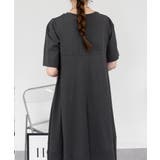 半袖バルーンロングワンピース レディース 大きいサイズ | JungleJalopy | 詳細画像30