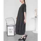 半袖バルーンロングワンピース レディース 大きいサイズ | JungleJalopy | 詳細画像33