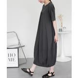 半袖バルーンロングワンピース レディース 大きいサイズ | JungleJalopy | 詳細画像34