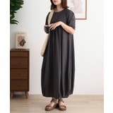 半袖バルーンロングワンピース レディース 大きいサイズ | JungleJalopy | 詳細画像38