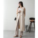 LT-BEIGE | ミニ裏毛 ノーカラー リラックス | JungleJalopy