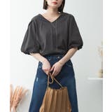 C-GRAY | コットンパフスリーブTシャツ 大きいサイズ 半袖 | JungleJalopy