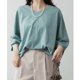 Vネック 7分袖 ドルマンTシャツ | JungleJalopy | 詳細画像18 